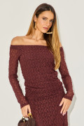 Blusa Renda Tainá Chocolate
