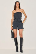 Shorts Alfaiataria Áurea Preto 