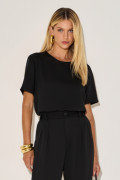 Blusa Alfaiataria Eliana Preto 