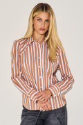 Camisa Listrada Keila Mascavo 