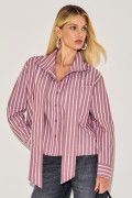 Camisa Listrada Desiré Rosa