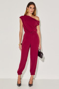 Calça Crepe Cecy Vinho