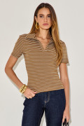 Blusa Polo Jamille Mascavo