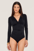 Body Poliamida Marinez Preto