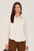 Camisa Linho Jessika Branco 