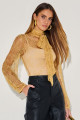 Blusa Renda Irina Camelo