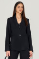 Blazer Linho Ágatha Preto 