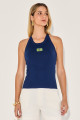 Blusa Canelada Keylla Marinho