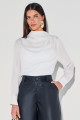 Blusa Crepe Matilde Off White