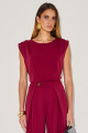 Blusa Alfaiataria Nisha Vinho