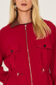 Parka Alfaiataria Irene Vermelho
