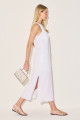 Vestido Linho Majorelle Branco