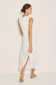 Vestido Linho Laila Branco