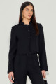 Casaco Linen Tábatha Preto
