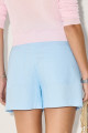 Shorts Linho Patricia Azul Celeste