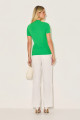 Blusa Tricot Gisele Verde Bandeira