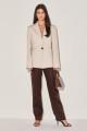 Blazer Linho Agatha Cru