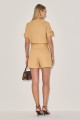 Shorts Linho Patricia Caramelo