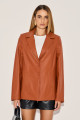 Blazer PU Lorena Telha