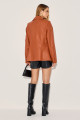 Blazer PU Lorena Telha