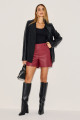 Blazer PU Lorena Preto