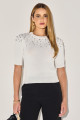 Blusa Tricot Agatha Off White