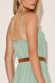 Vestido Fluido Ninna  Verde Bambu