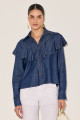 Camisa Denim Silene Azul