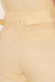 Calça Linho Gaia Amarelo Claro
