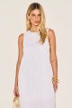 Vestido Linho Myllena Branco