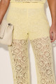 Calça Renda Lira Amarelo