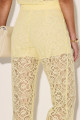 Calça Renda Lira Amarelo