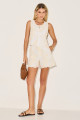 Shorts Borbado Helo Off White