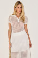 Saia Tricot Amora Off White