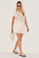 Shorts Renda Luna Cru