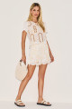 Shorts Renda Luna Cru