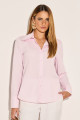 Camisa Tricoline Olivia Rosa Claro