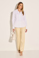 Camisa Tricoline Olivia Branco