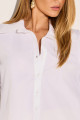 Camisa Tricoline Olivia Branco