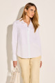 Camisa Tricoline Olivia Branco