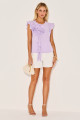 Blusa Algodão Belle Lilás