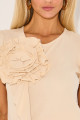 Blusa Algodão Belle Bege