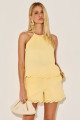 Shorts Linho Mavi Amarelo