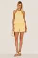 Shorts Linho Mavi Amarelo
