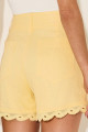 Shorts Linho Mavi Amarelo