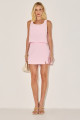 Blusa Alfaiataria Lia Rosa Claro