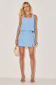 Blusa Alfaiataria Lia Azul