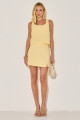 Blusa Alfaiataria Lia Amarelo Claro