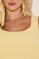 Blusa Alfaiataria Lia Amarelo Claro