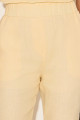 Calça Linho Rubia Amarelo Claro